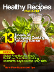 Healthy Recipes Magazine Issue 1 Cover